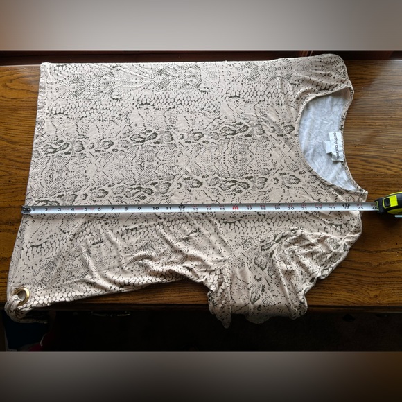 Cathy Daniels print top, XL - Picture 10 of 10